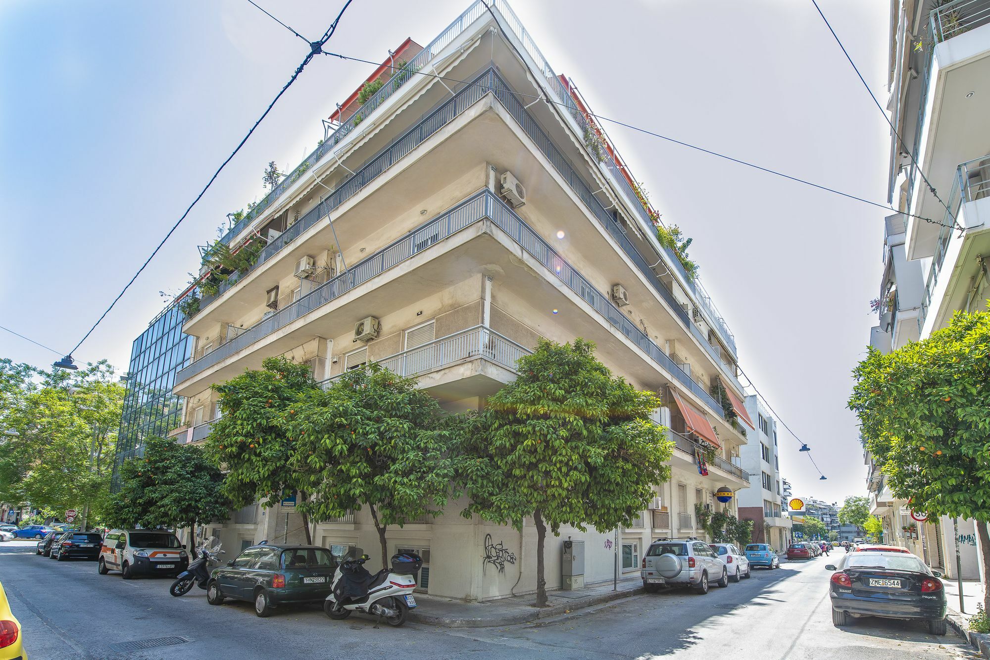 Megaron Blue Apartamento Atenas Exterior foto